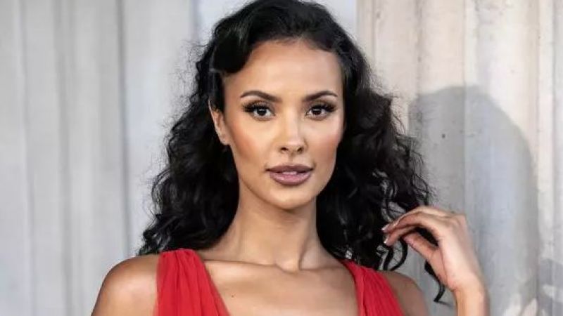 Maya Jama transparan elbisesiyle Allah ne verdiyse sergiledi! Kırmızı iç çamaşırını görenler adeta kendinden geçti! 1