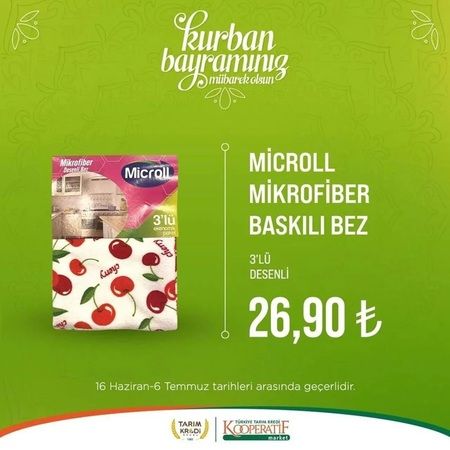 Tarım Kredi Marketlerinde dev indirim! Süt ve süt ürünlerinde iki hafta geçerli indirimler başladı! 1