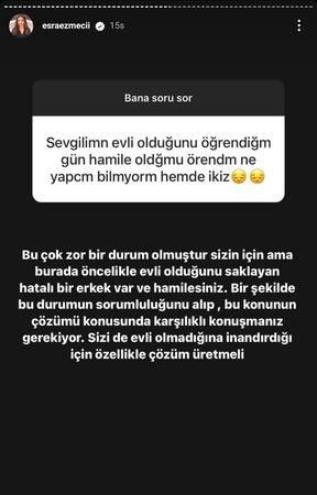 Sevgilisinin evli olduğunu öğrendi, hamile olduğunu söyleyemedi! Esra Ezmeci'den destek gecikmedi: “Çözüm üreten o olmalı!” 2