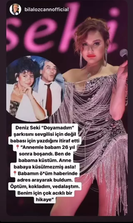 Deniz Seki’nin yürek burkan aile sırrı ortaya çıktı! Yıllarca küs kaldığı, adına şarkılar yazdığı babası meğer… 4