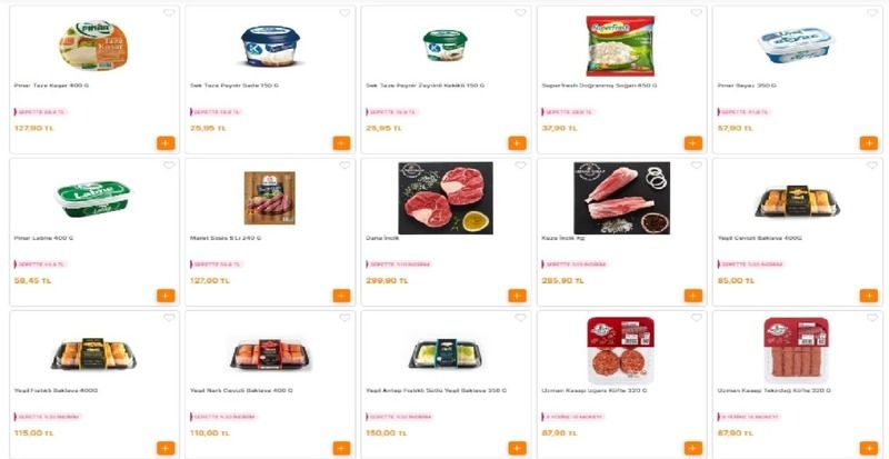 Gaziantep Migros Market mağazalarında temel gıda indirimi: 5 kg un 63 TL, 2 kg pirinç 37 TL, salça 32 TL! 2