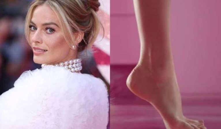 Barbie filmiyle dillerden düşmeyen Margot Robbie’den ayak itirafı! Açıklaması herkesi şoke etti! Ayak fetişistleri bayram ediyor… 2