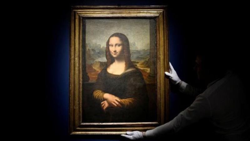 Mona Lisa yapay zeka ile buluştu! Cinselliği öne çıkaran büyük göğüs dekoltesi ile viral oldu! 1