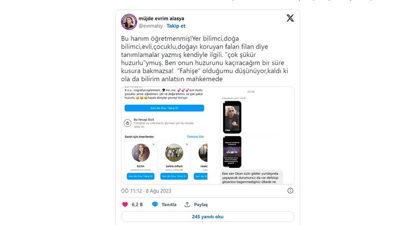 Kızılcık Şerbeti'nin Kıvılcım'ı o takipçisini ifşa etti! ‘’Fahişe’’ tartışmasını mahkemeye taşıyacak: Evrim Alasya’dan sert sözler.. 2