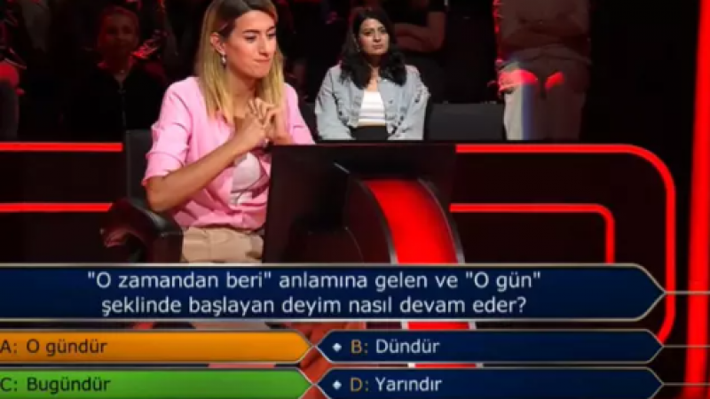 Kim Milyoner Olmak İster'de şoke eden anlar: Soruyu bilemeyince seyircilere danıştı, başına gelmeyen kalmadı! 3