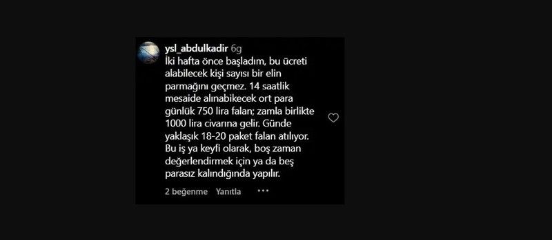 Moto kuryenin aylık maaşı viral oldu! O rakamı duyanlar kulaklarına inanamadı… Yüksek maaş tartışması sosyal medyada çığ gibi büyüdü 3