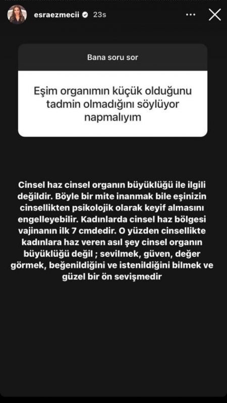 Eşi 'Cinsel organın küçük' dedi, o çareyi Esra Ezmeci'de aradı: '7 cm' vurgusu dikkat çekti... 2