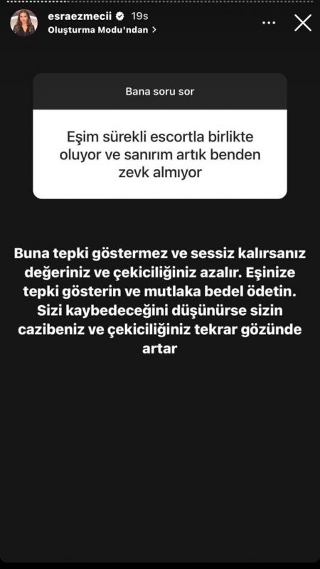 Başka kadına giden eşini 'Benden zevk almıyor' diyerek akladı! Esra Ezmeci küplere bindi: Sessiz kalırsanız... 2