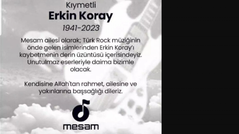 Erkin Koray’ın kızı sitem etmişti, MESAM Başkanı Recep Gül’den yanıt geldi: Acılı bir dönemde olduğu için… 3