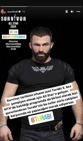 Acun Ilıcalı 7. Survivor yarışmacısını da açıkladı: “Ne yapacağını merak ediyorum…” 2