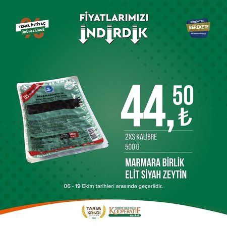 Tarım Kredi Market'ten Ekim Ayı İndirim Bombası!  Neler indirimde ve en cazip fiyatlar hangi ürünlerde? 6