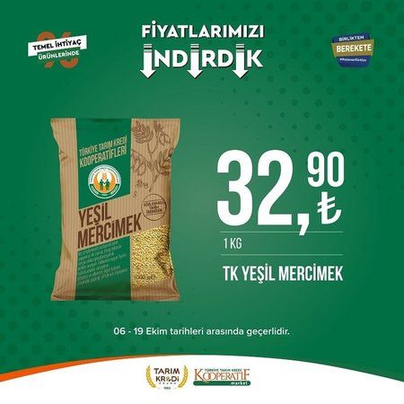 Tarım Kredi Market'ten Ekim Ayı İndirim Bombası!  Neler indirimde ve en cazip fiyatlar hangi ürünlerde? 12