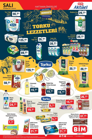 BİM'den Ekim Fırsatları: Bu Hafta Hangi Ürünlerde İndirim Var? Bu hafta BİM'de İndirim Rüzgarı 1