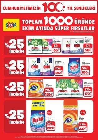 ŞOK Market'te 11 Ekim Fırsatları Başlıyor! Bu hafta ŞOK'ta hangi ürünler indirimde? 5