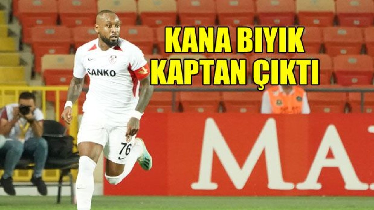 Kana Bıyık kaptan çıktı