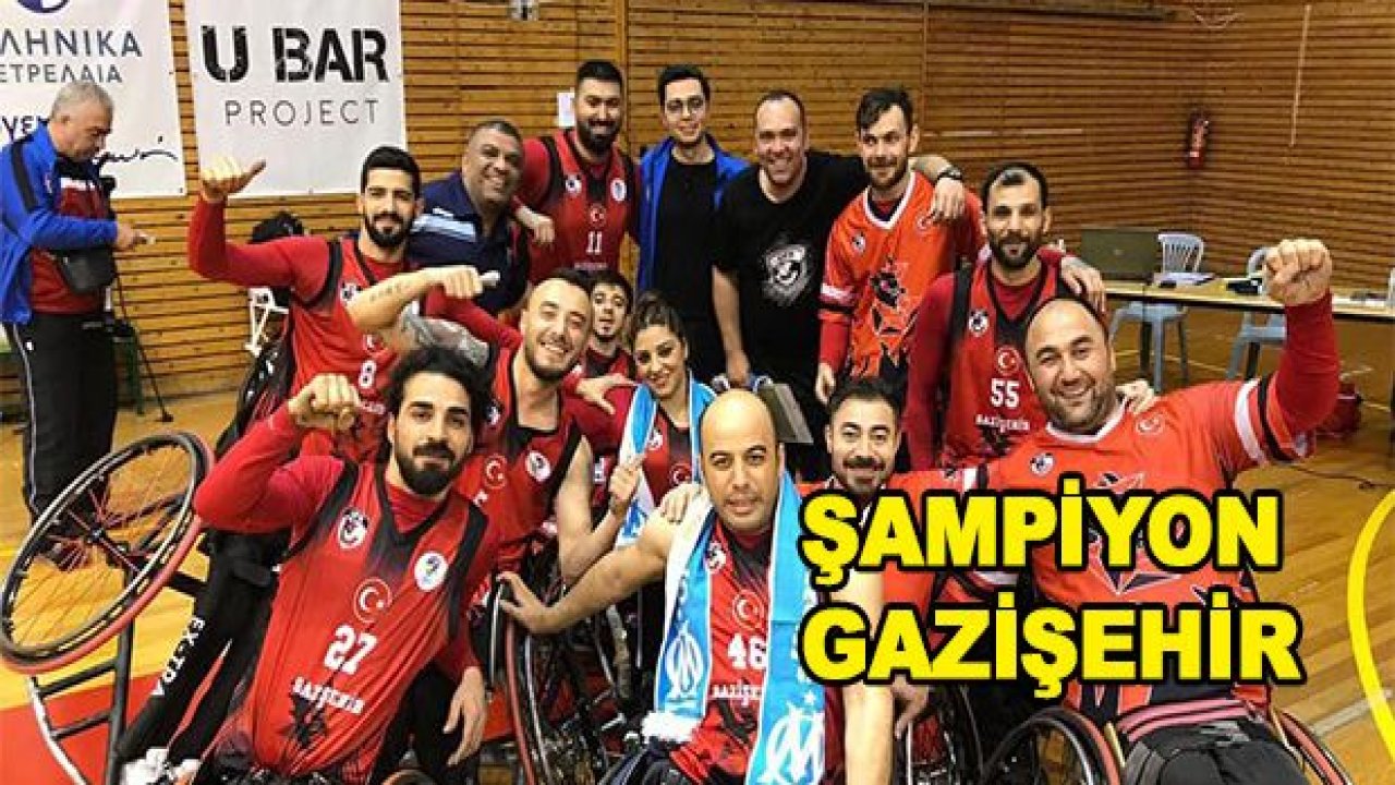 ŞAMPİYON GAZİŞEHİR!