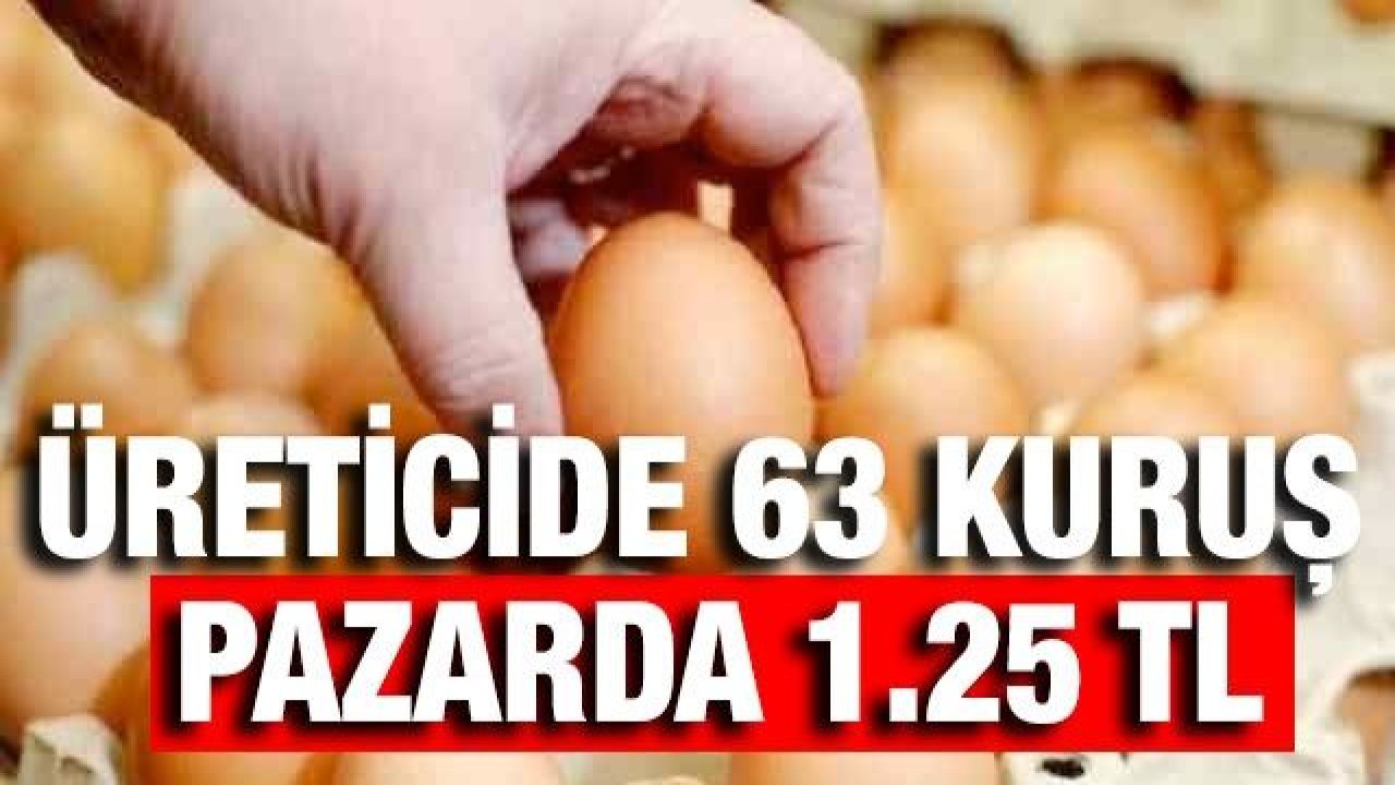 Üreticide 63 kuruş pazarda 1.25 TL