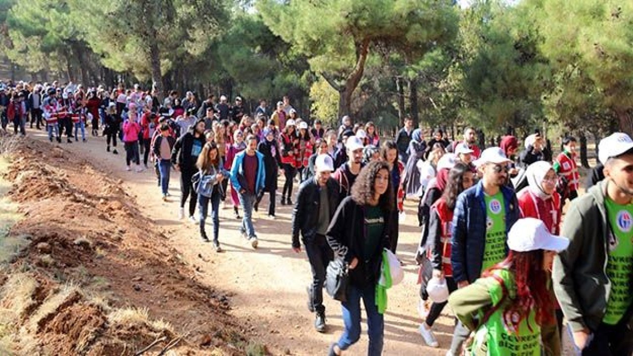 GAÜN öğrencilerinden geleceğe nefes kampanyasına destek