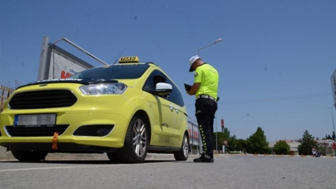 Emniyetten Türkiye genelinde taksi denetimi