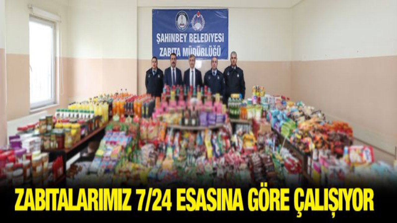 ŞAHİNBEY ZABITA EKİPLERİ DENETİMLERİNİ ARALIKSIZ SÜRDÜRÜYOR