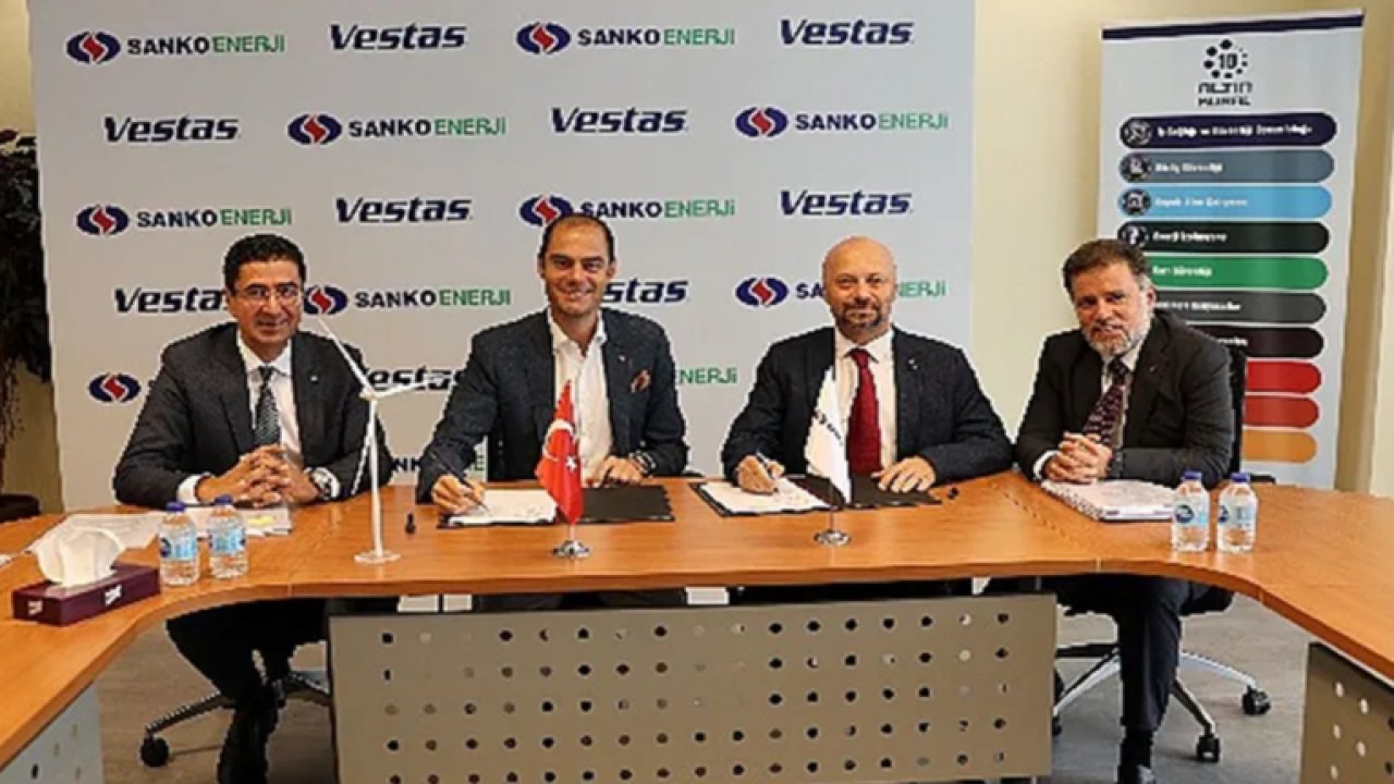 Sanko, enerji kapasite artırımını Vestas türbinleri ile yapacak