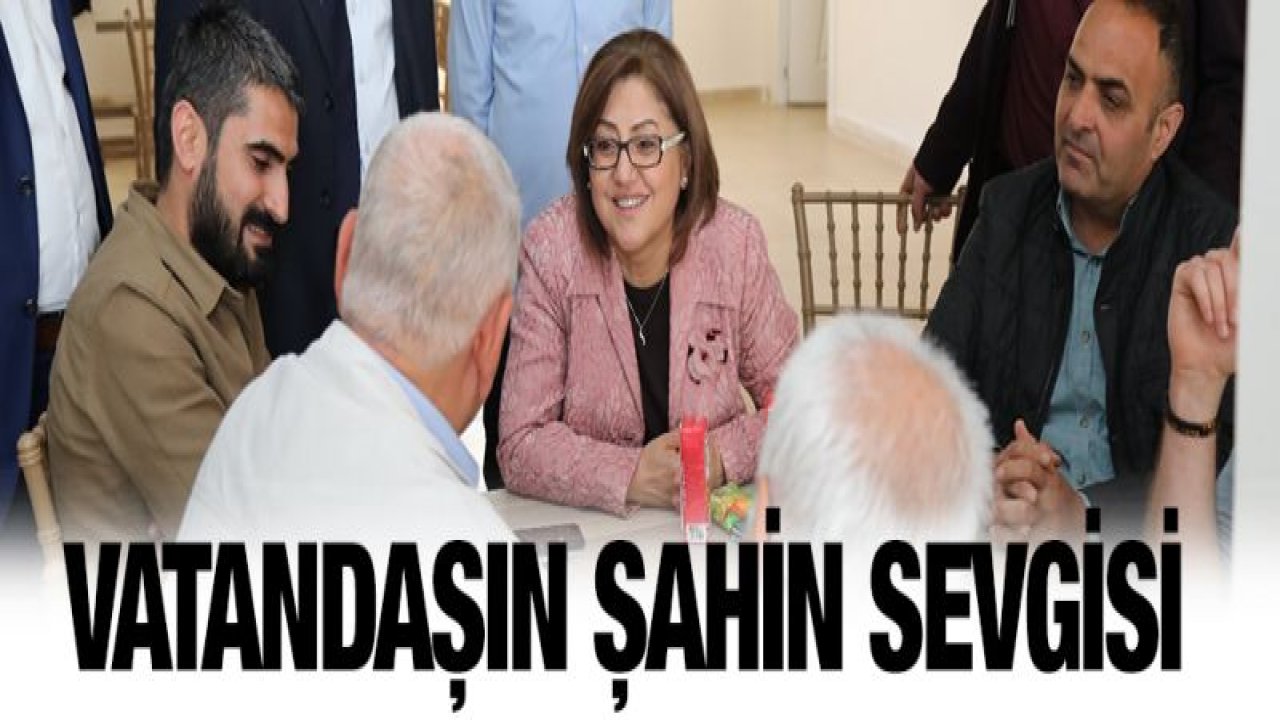 BAŞKAN ŞAHİN, GÜNEŞ MAHALLESİ'NDE SORUNLARI DİNLEDİ