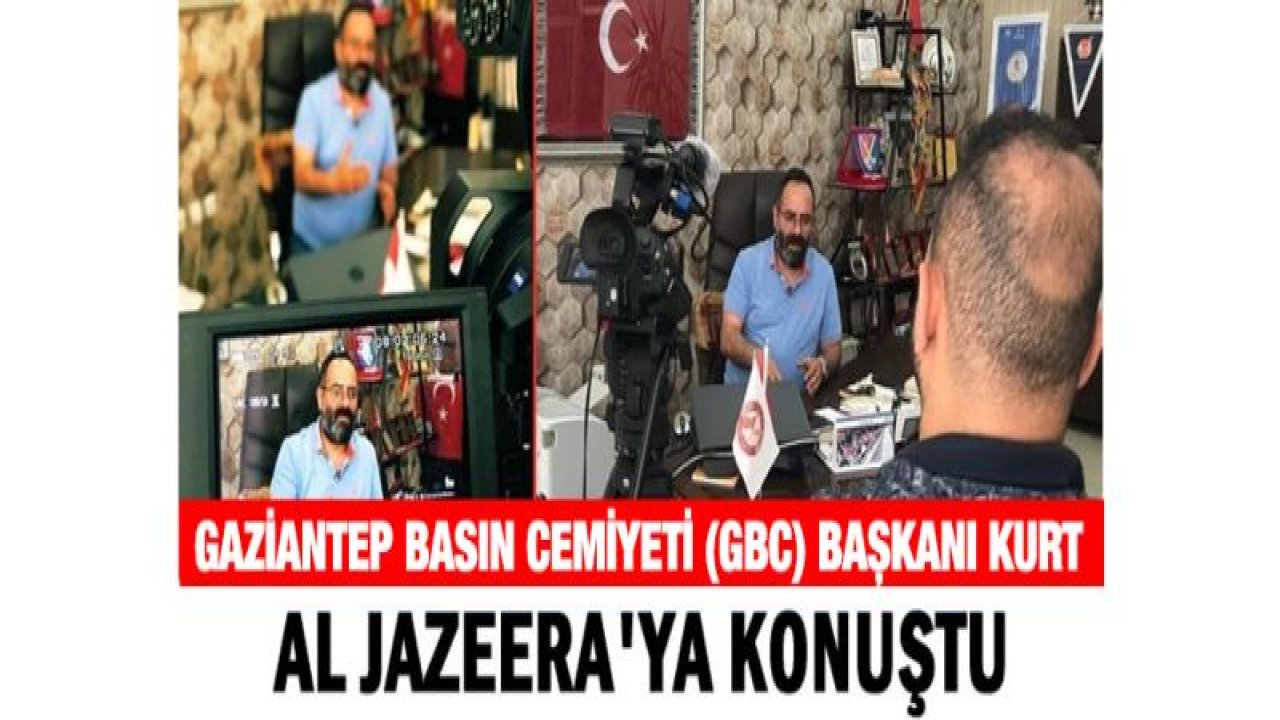 GBC Başkanı Kurt, Al Jazeera'ya konuştu