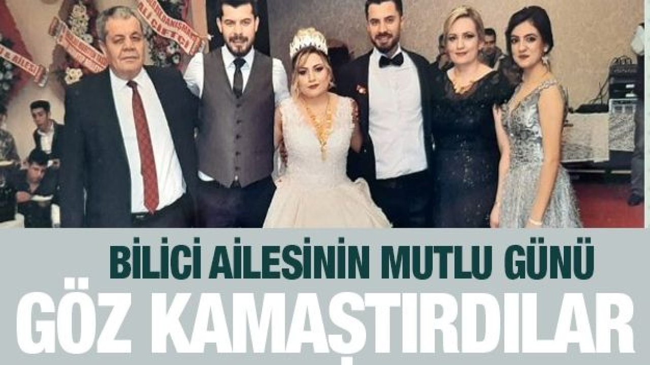 Bilici ailesinin mutlu günü