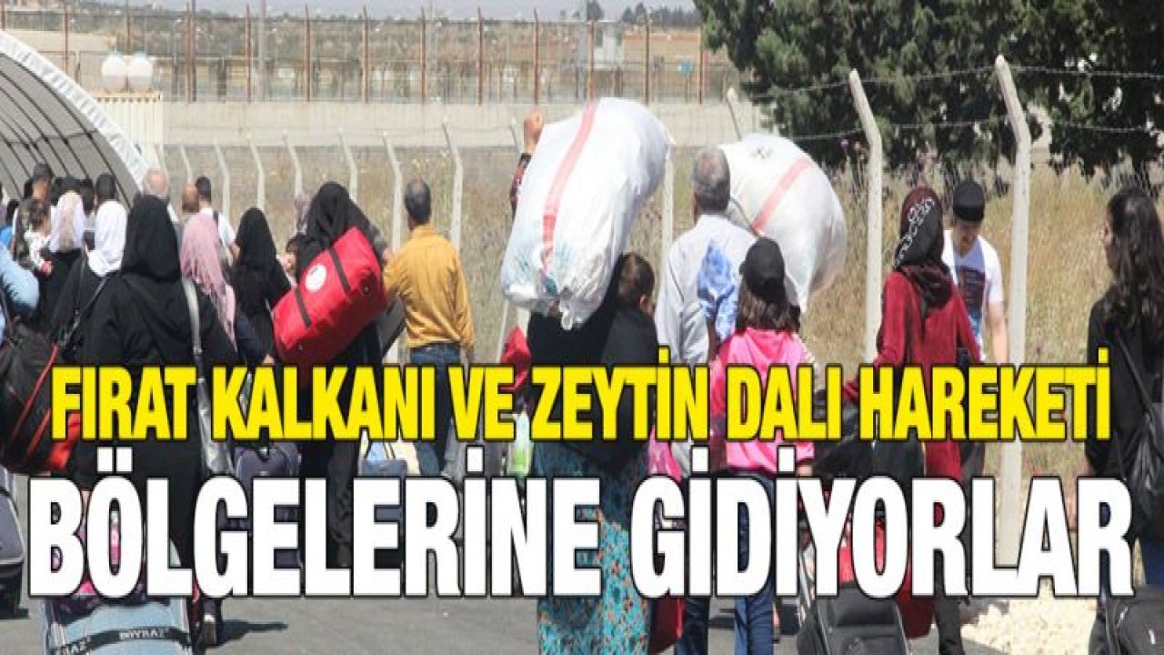 10 bin Suriyeli bayram için ülkesine gitti