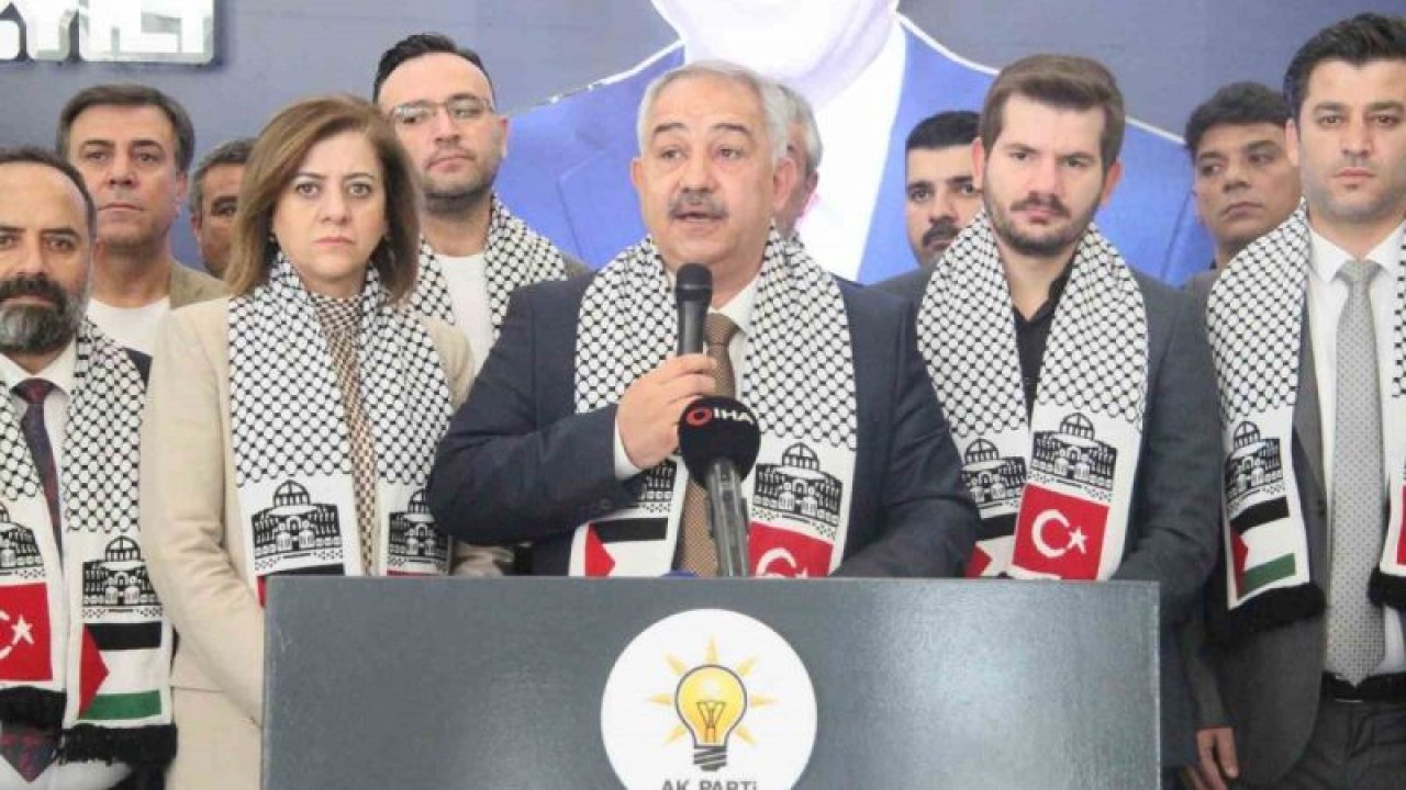 AK Parti Gaziantep İl Başkanlığından İsrail saldırılarına tepki