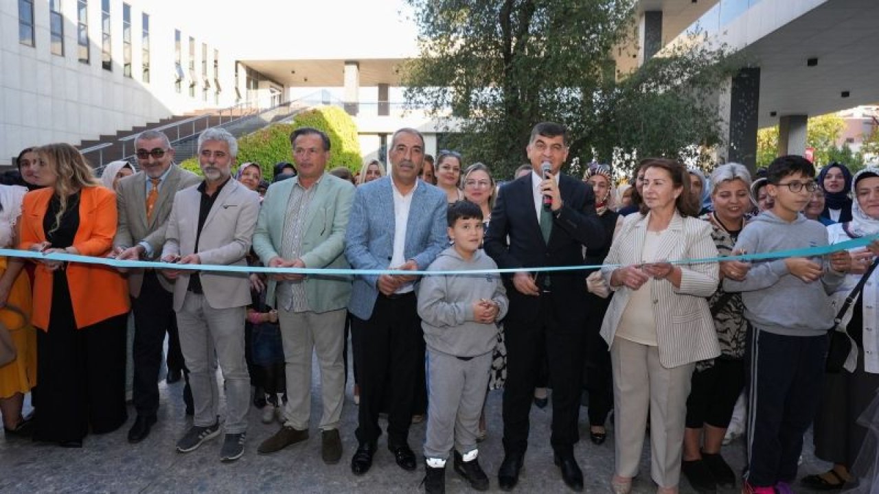 Şehitkamil Sanat Merkezi’nde ‘Hanım Eller’ sergisi açıldı