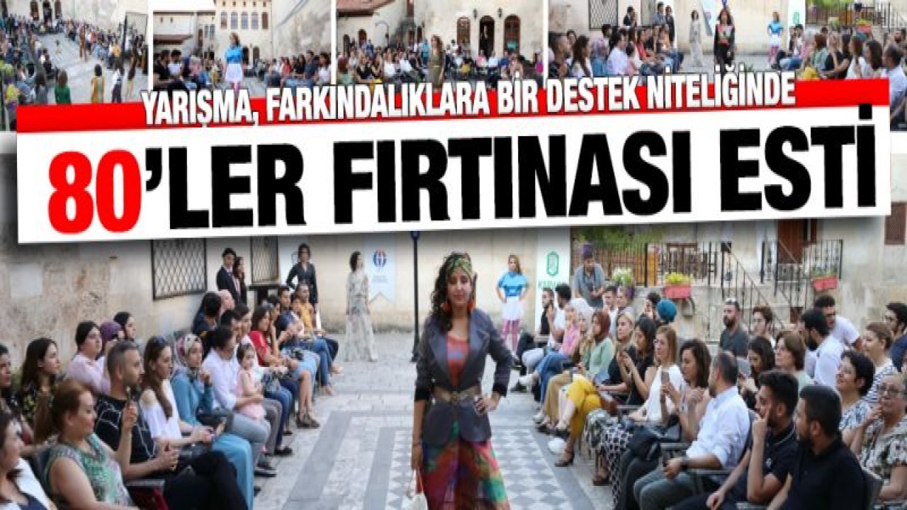 SÜRDÜRÜLEBİLİR MODA TEMALI YARIŞMADA ÖDÜLLER SAHİPLERİNİ BULDU