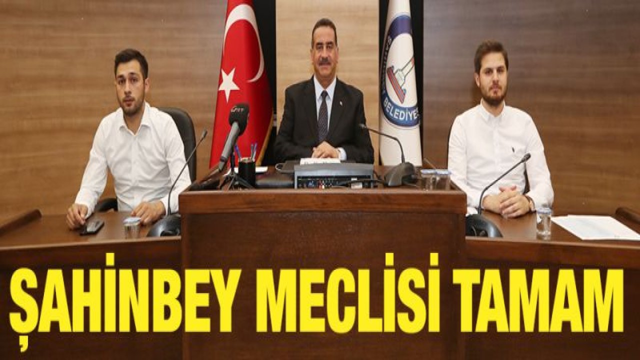 Şahinbey Belediyesi Haziran ayı meclis toplantısı yapıldı