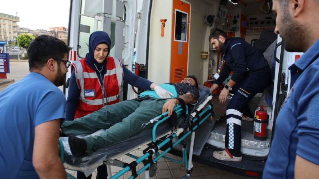 Gaziantep Üniversitesi Diş Hekimliği Fakültesinde "Pembe kod" tatbikatı düzenlendi