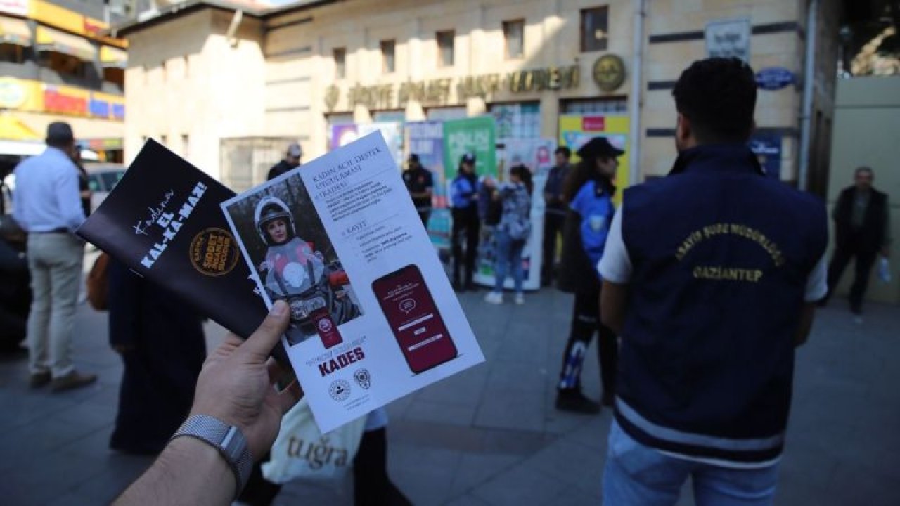 Gaziantep Emniyet Müdürlüğü ekipleri vatandaşı bilgilendirmeye devam ediyor