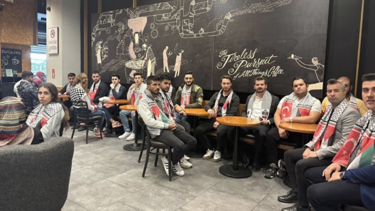 Gaziantep AK Parti Gençlik Kolları’ndan ‘Yer kapatma’ eylemi