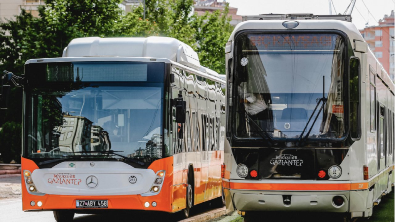 29 Ekim’de Gaziantep’te toplu taşıma ücretsiz olacak