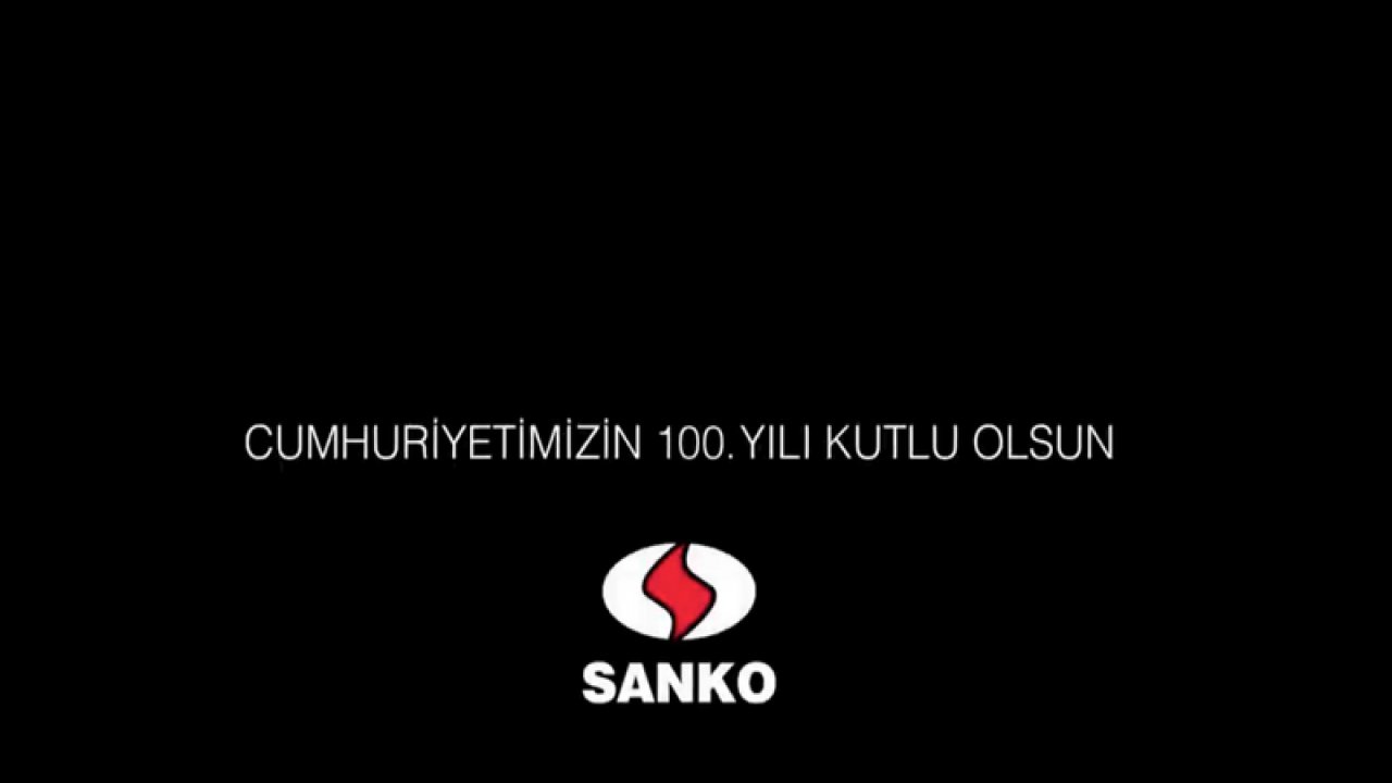 Gaziantep'in SANKO Holdingi, Cumhuriyetin 100. yılını: “Burası Cumhuriyet” isimli reklam filmiyle kutluyor