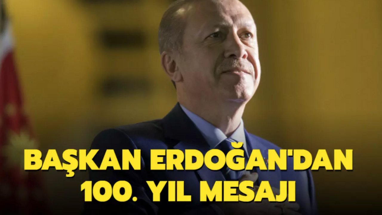 Cumhurbaşkanı Recep Tayyip Erdoğan'dan 29 Ekim Mesajı