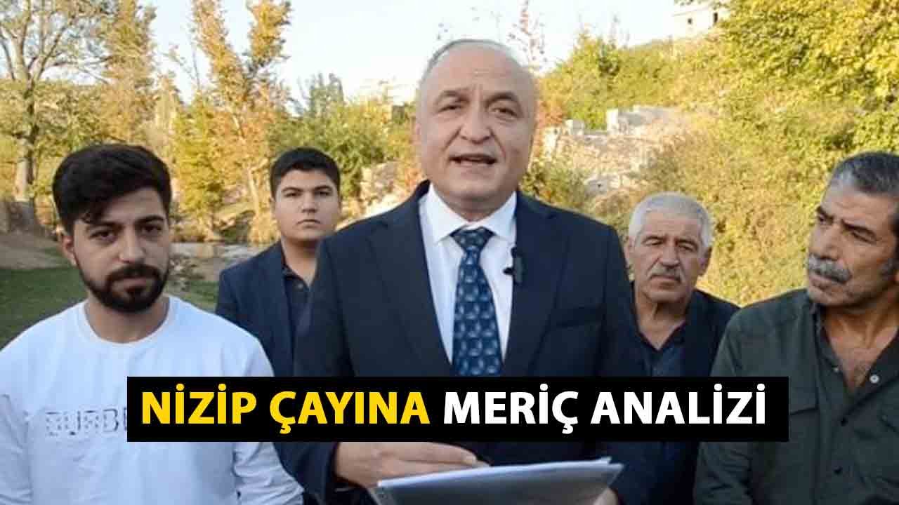 Nizip Çayına Meriç Analizi