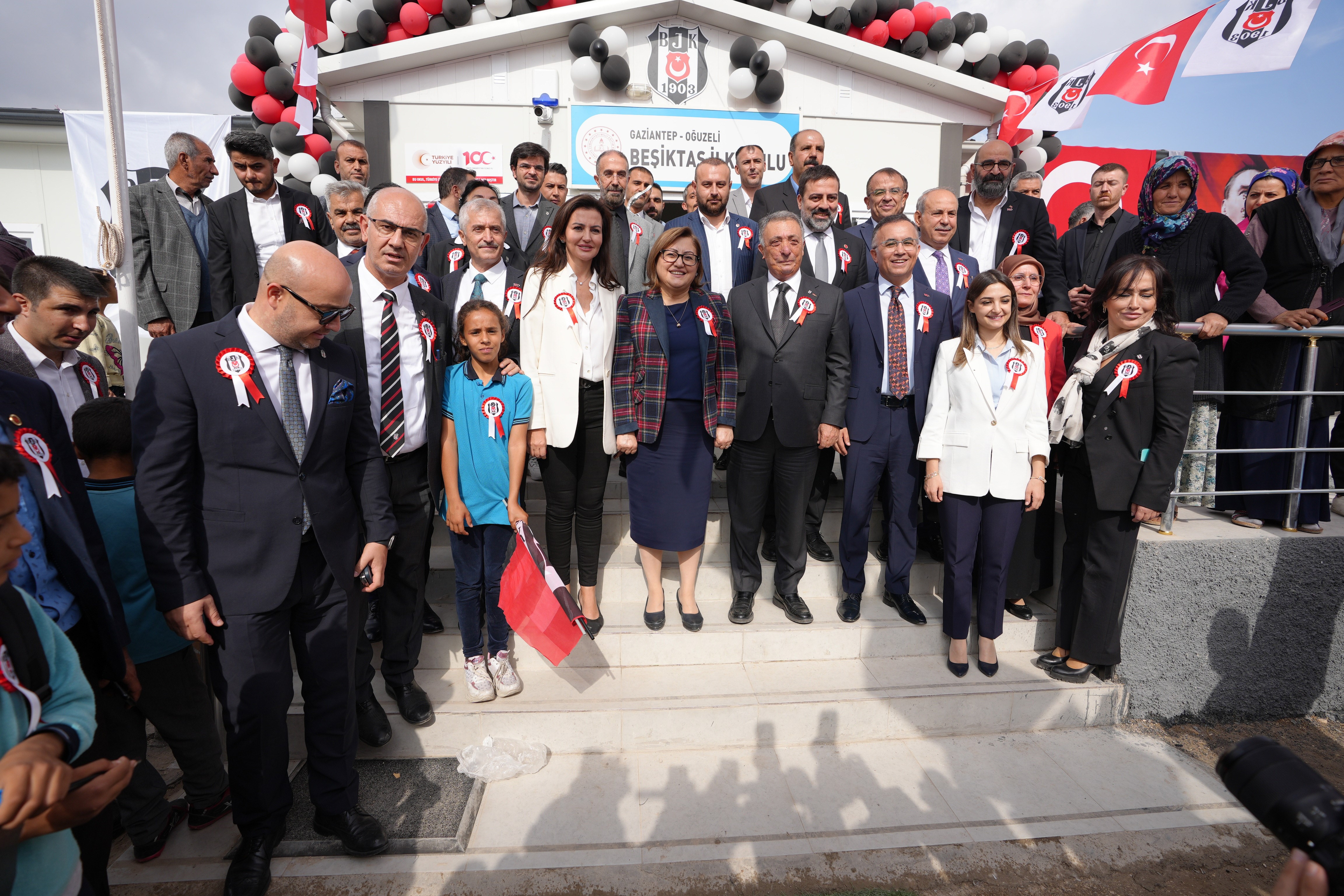 Gaziantep'te Beşiktaş İlkokulu’nun açılış töreni yapıldı