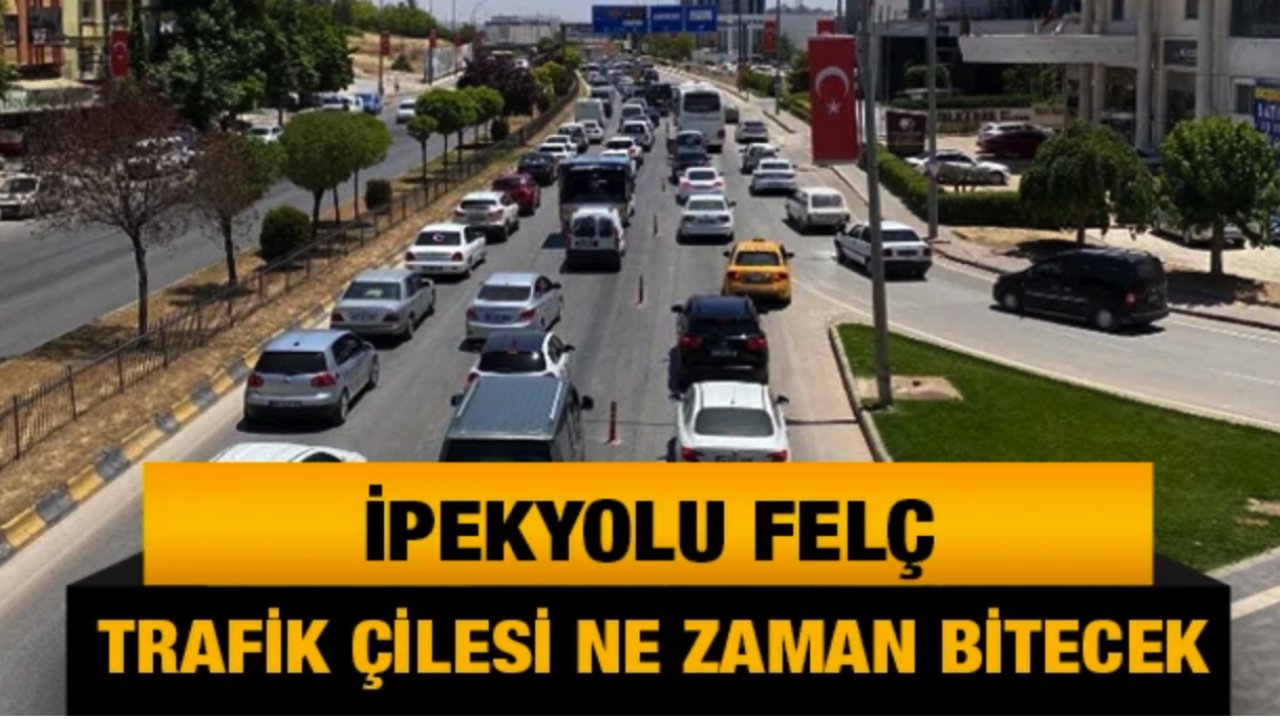 Gaziantep İpekyolu'nda Trafik Kilitlendi...