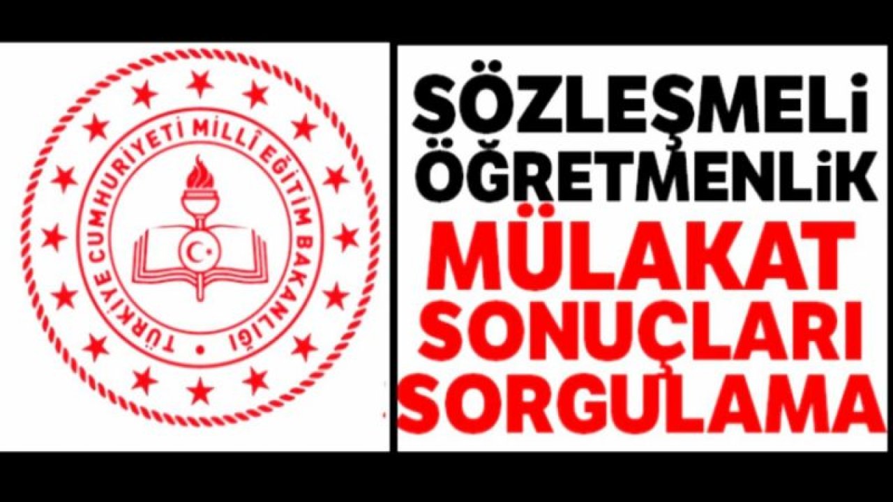 20 bin öğretmen ataması sözlü sınav sonuçları açıklandı