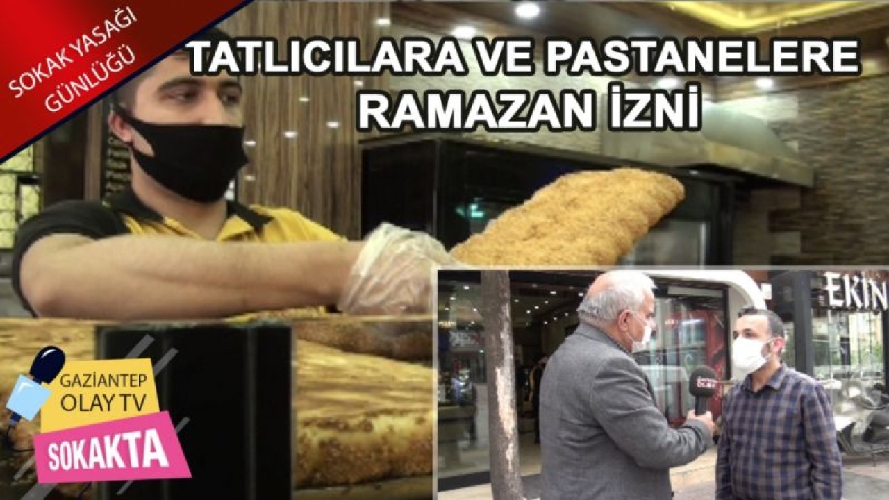 Tatlıcılara Ve Pastanelere 'Ramazan Pidesi' İzni