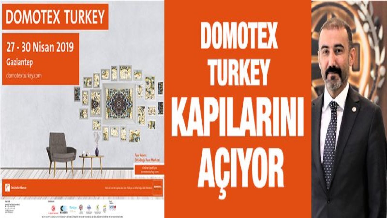 DOMOTEX TURKEY CUMARTESİ GÜNÜ KAPILARINI AÇIYOR