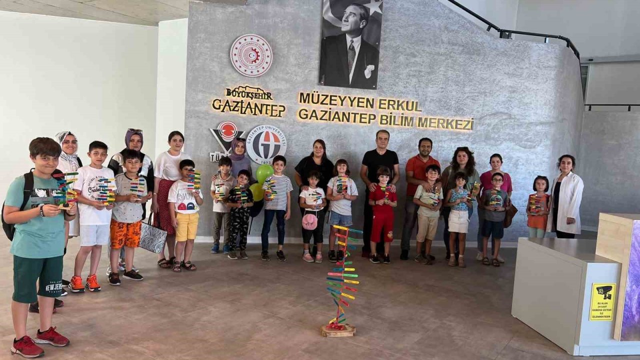 Gaziantep’te çocuklara özel “Bilim Dolu Cumartesi” etkinlikleri düzenliyor