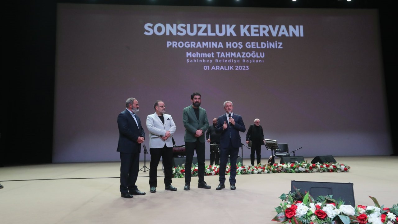 Şahinbey Belediyesi ‘Sonsuzluk Kervanı' programıyla duygu dolu bir gece yaşattı