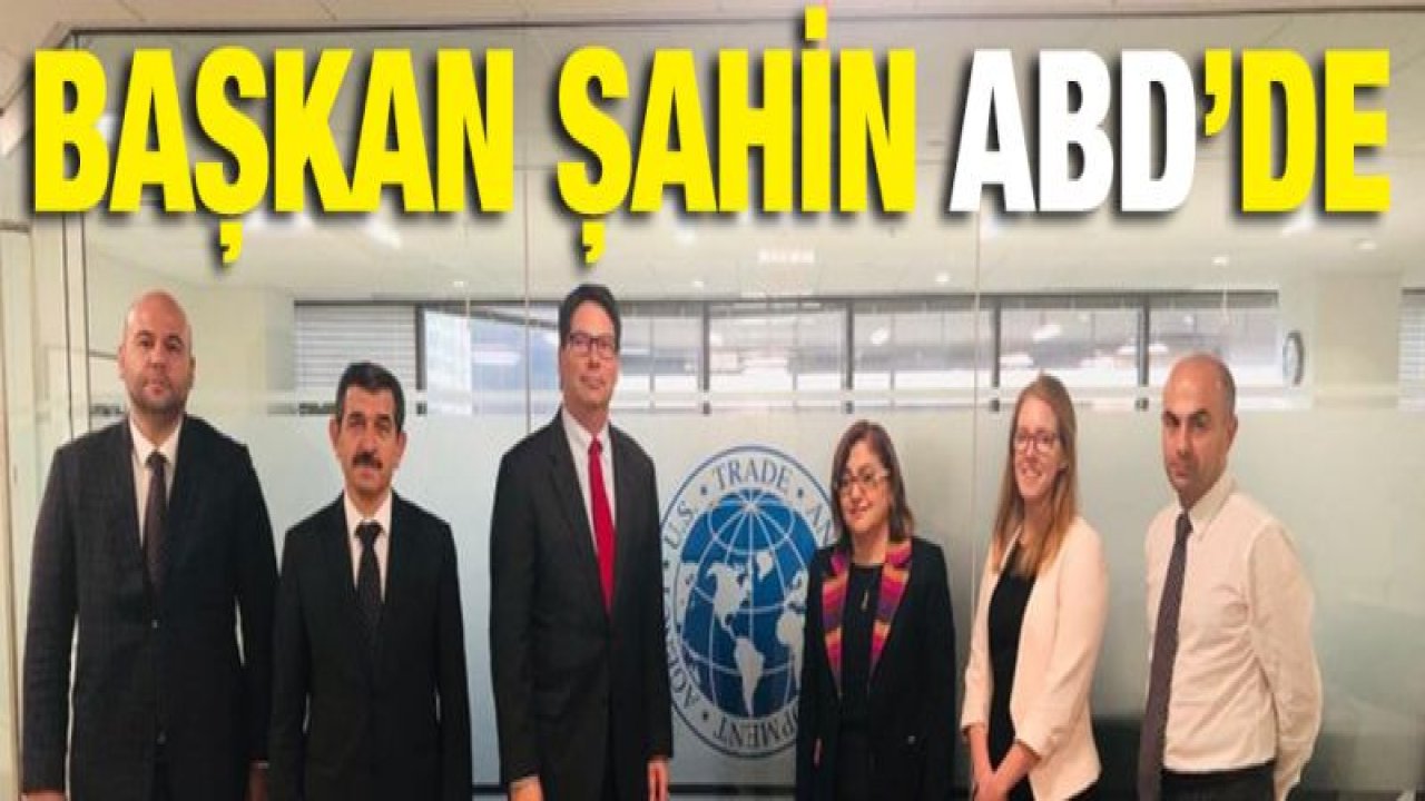 Başkan Şahin'den ABD çıkarması