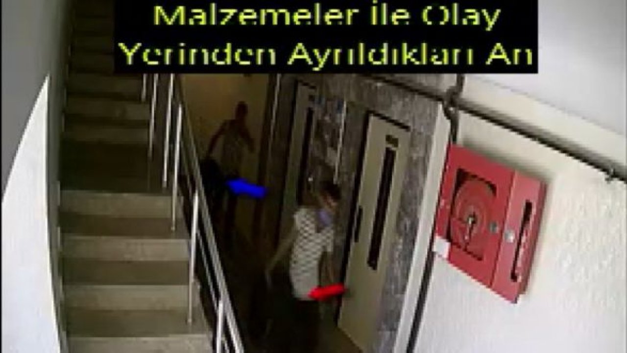 Lastik hırsızları kameraya yakalandı