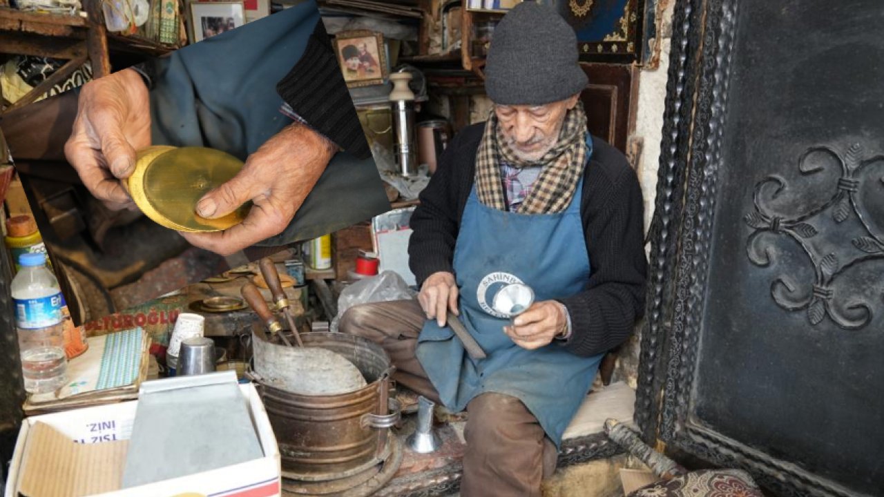 Gaziantep'te 1 metrekareye sığan ömür! 85 yaşındaki ustanın helal ekmek nasıl kazanılırı anlatan yaşam öyküsü